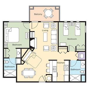 Two-Bedroom Apartment